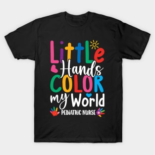 Little Hands Color My World T-Shirt